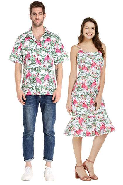 Couple Molokai Set in Pacific Palm Cream main image 0