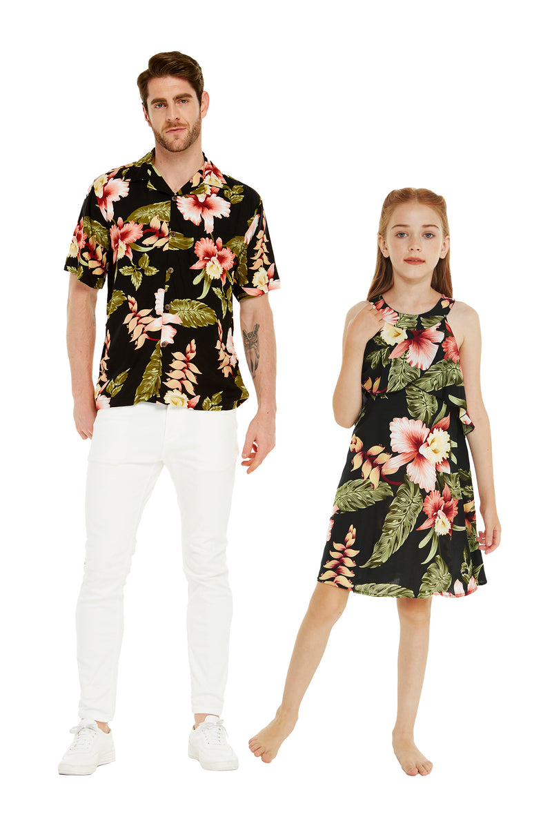 Couple Pulemoku Set in Rafelsia Black main image 1