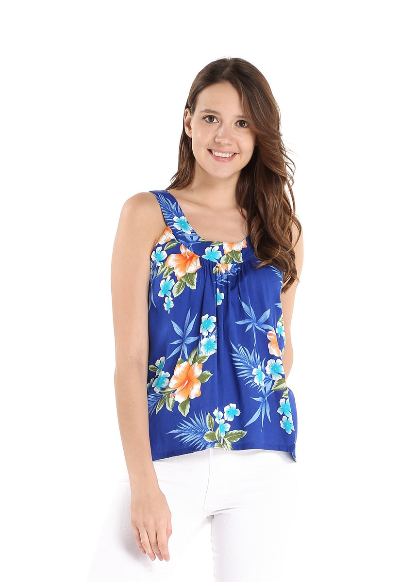 Mother Daughter Kahuku Set in Hibiscus Blue – Hawaii Hangover