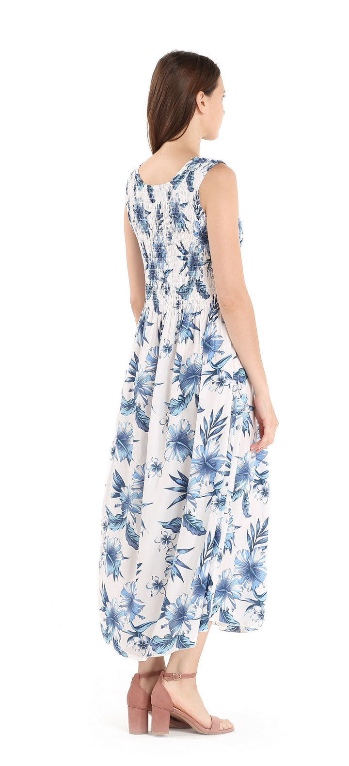 Women's Hawaiian Maxi Tank Elastic Luau Dress Day Dream Bloom – Hawaii  Hangover