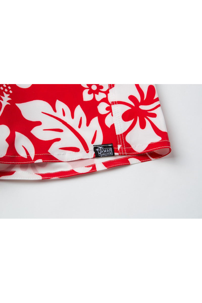▪️ 50’s【PARADISE SPORTSWEAR】ALOHA コットン 赤白 ▪️ 50s PARADISE SPORTSWEAR アロハシャツ コットン 赤白 【公式通販】